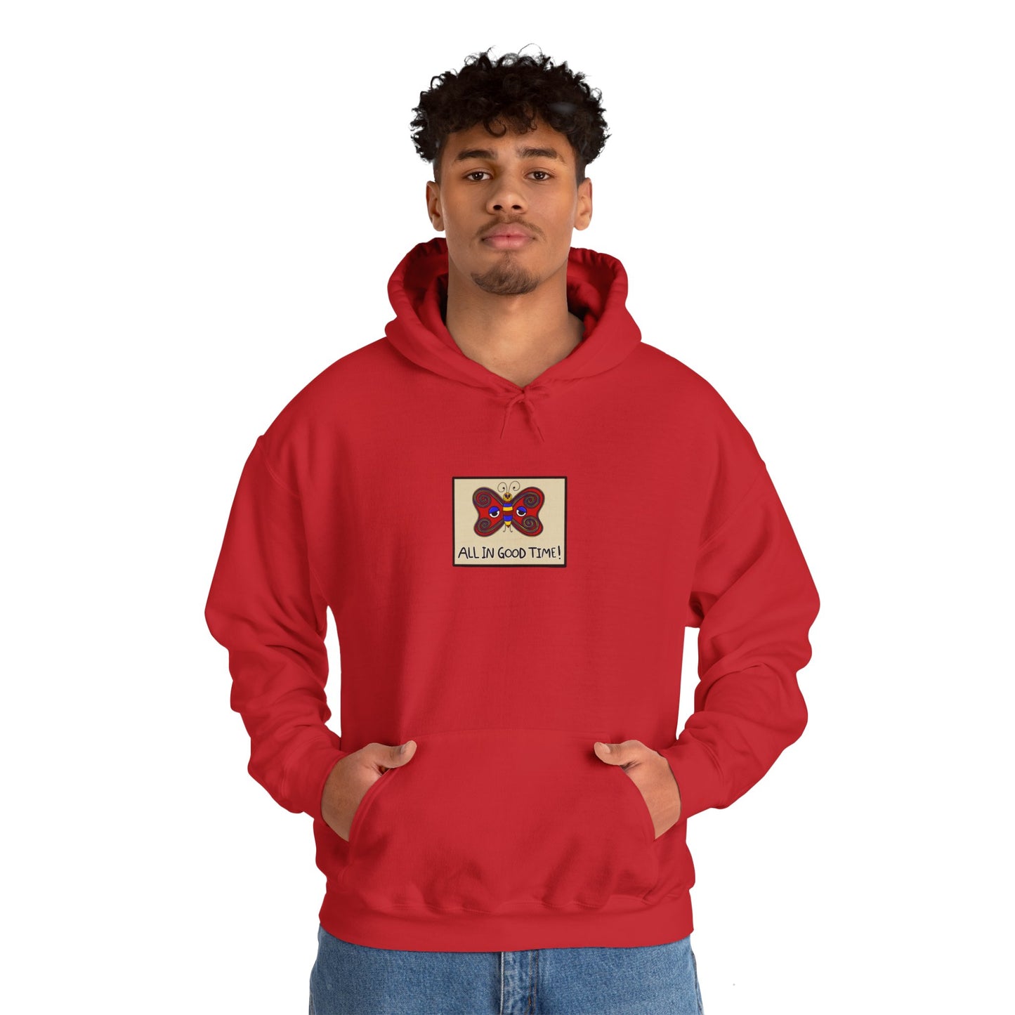 Butterfly Guy, All in Good Time Hoodie