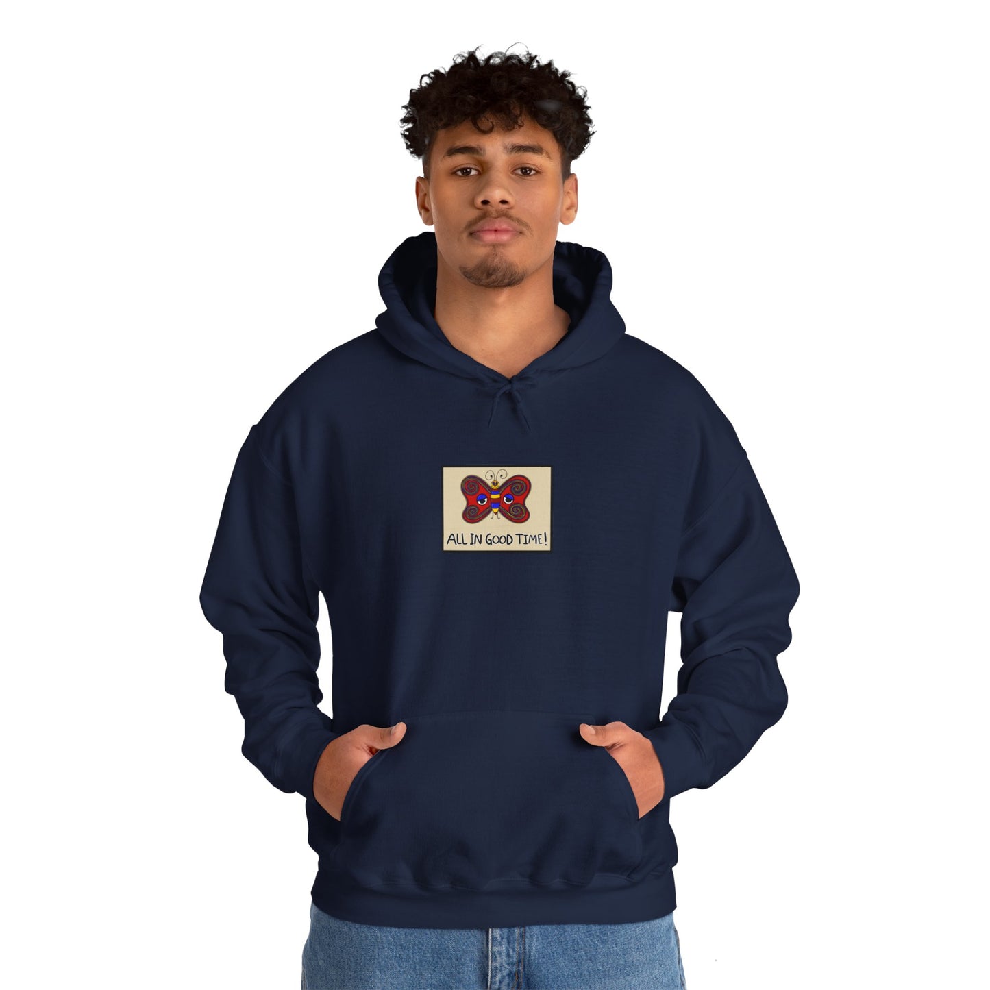 Butterfly Guy, All in Good Time Hoodie