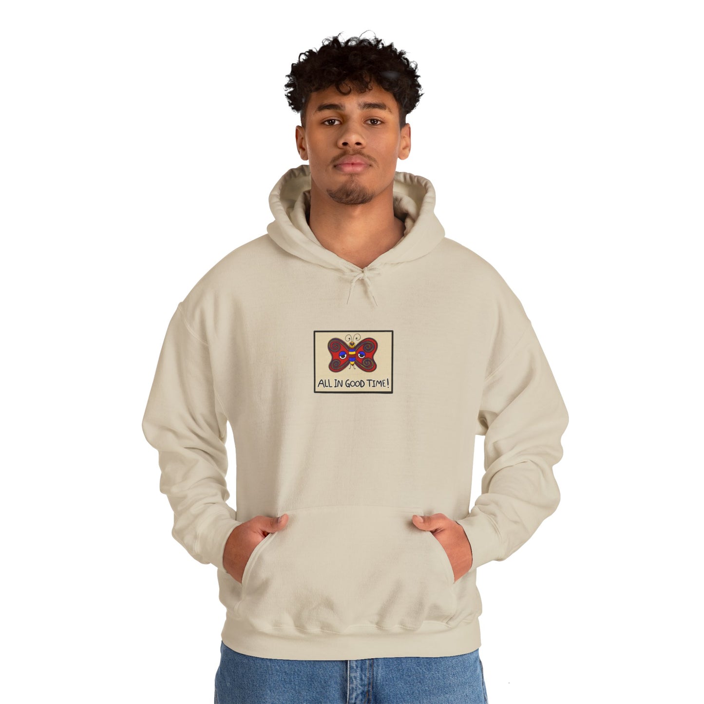 Butterfly Guy, All in Good Time Hoodie