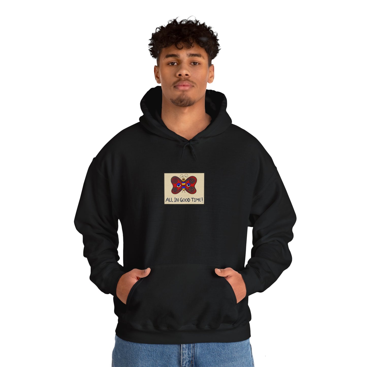 Butterfly Guy, All in Good Time Hoodie