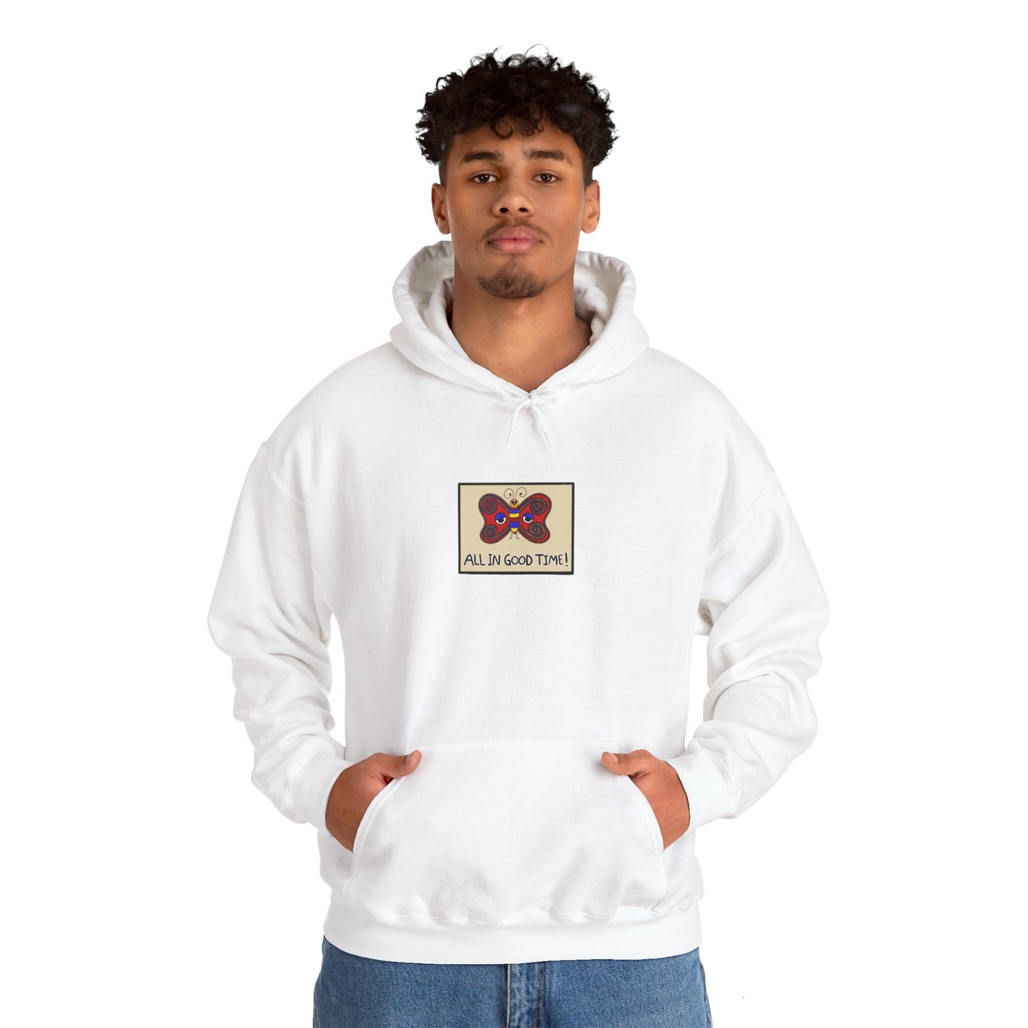 Butterfly Guy, All in Good Time Hoodie