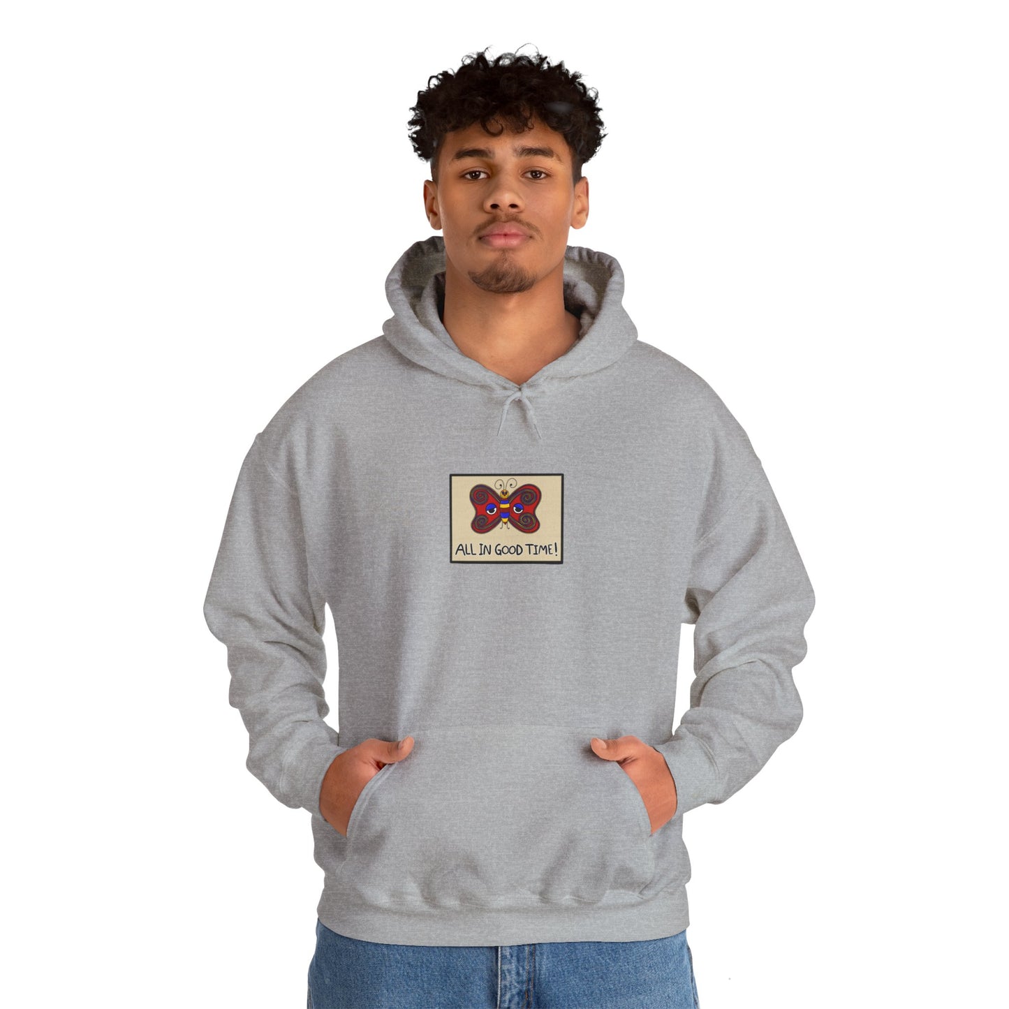 Butterfly Guy, All in Good Time Hoodie